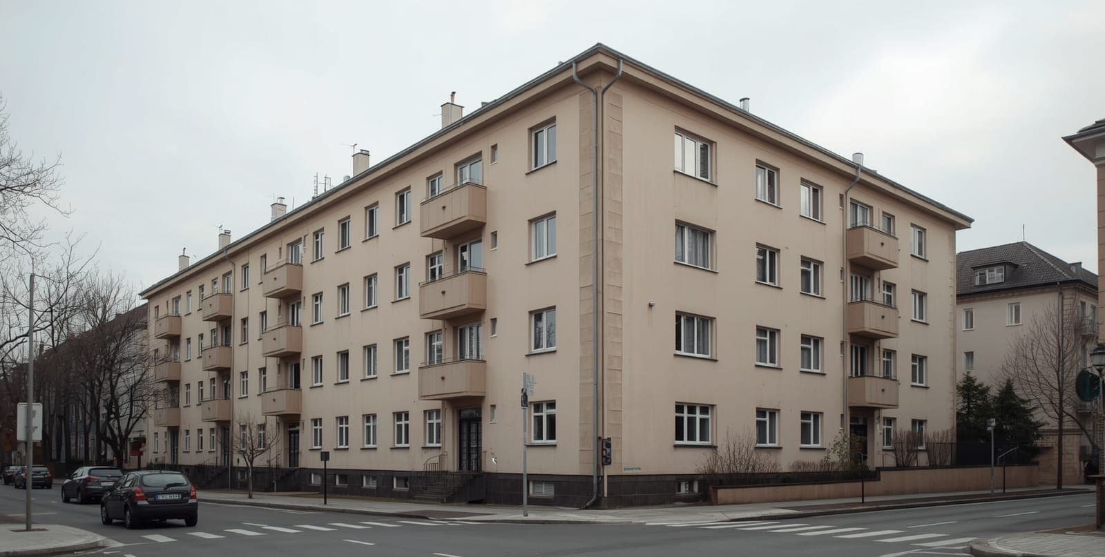 Beispielobjekt in Freiburg im Breisgau - anonymisierte Aussenaufnahme