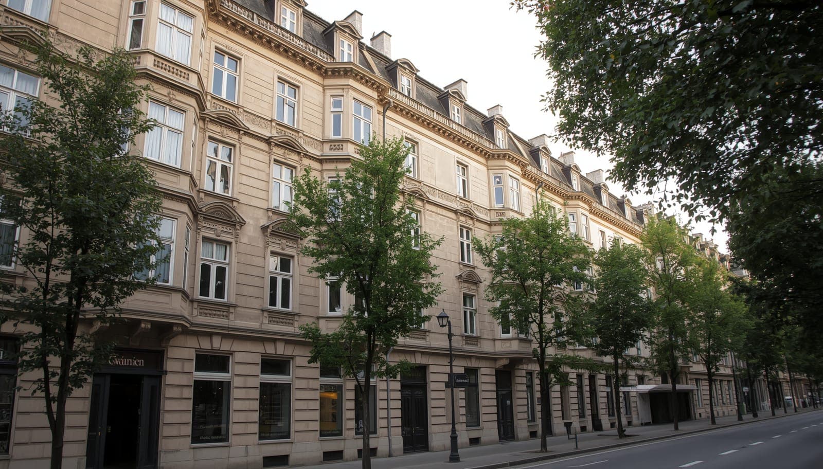 Typischer Immobilien-Bestand in Freiburg im Breisgau